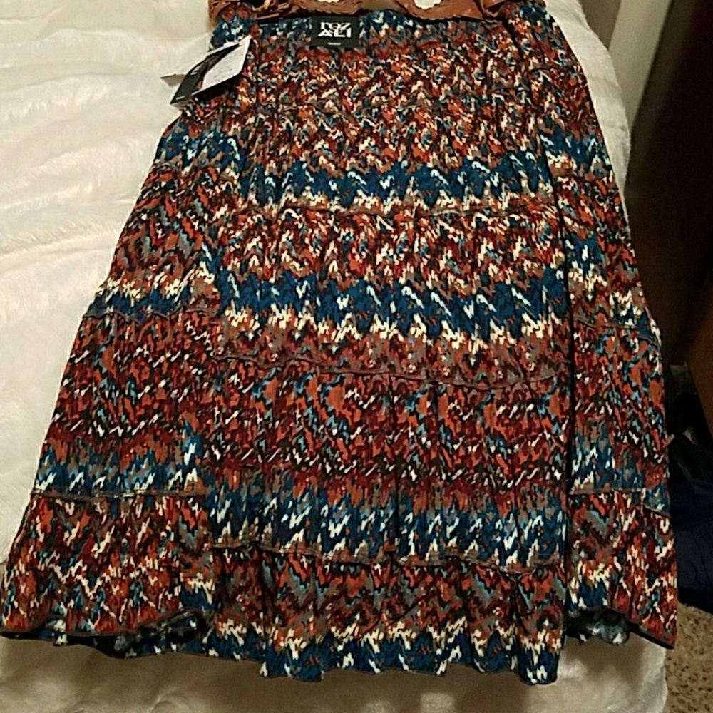 Pleated skirt